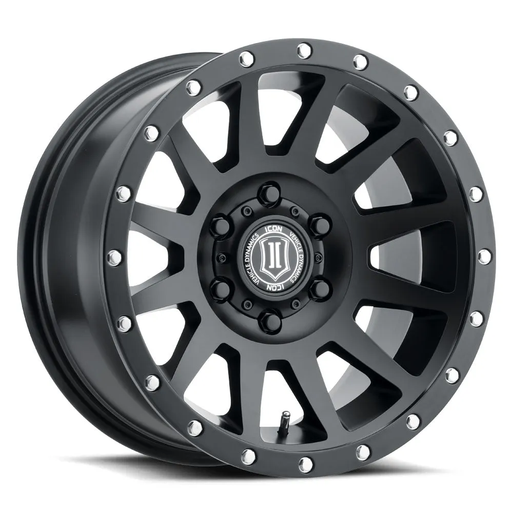 17 X 8.5 Compression 5 X 5in 4.5inbp 6mm Offset Sat Black product image