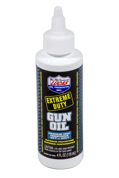 Lucas Oil Products Extreme Duty Gun Oil 4 Ounce Case of 12
