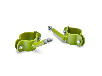 Steinjager Recovery and Towing 2004-2006 High Lift Jack Mount Roll Bar Gecko Green
