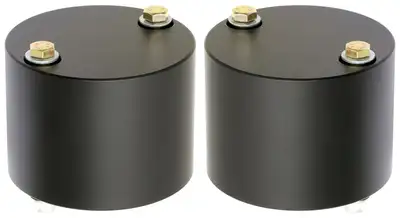 Rock Jock Bump Stop Kit 18-Up Wrangler JL Rear Includes Billet Aluminum Spacers Hardware RockJock 4x4