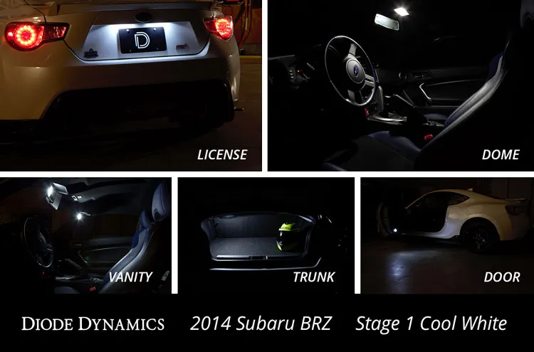 Diode Dynamics - Subaru BRZ Interior Kit - Stage 2 (Cool White) product image