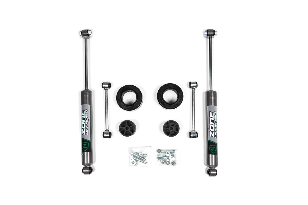 20-23 Jeep Gladiator JT 2 Inch Coil Spring Spacer Leveling Kit No Shocks Zone Offroad product image