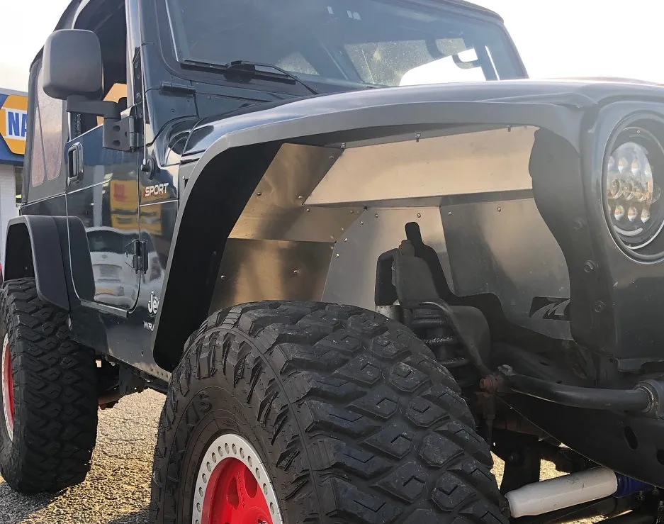Motobilt Motobilt High Line Inner Front Fenders - Bare - LJ/TJ