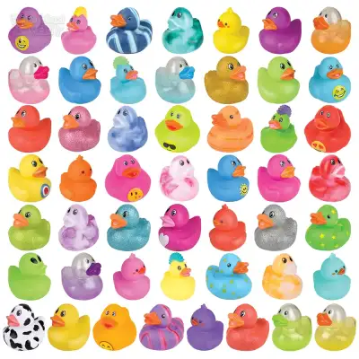 No Brand 2\" Value Rubber Ducky Assortment 1000ct