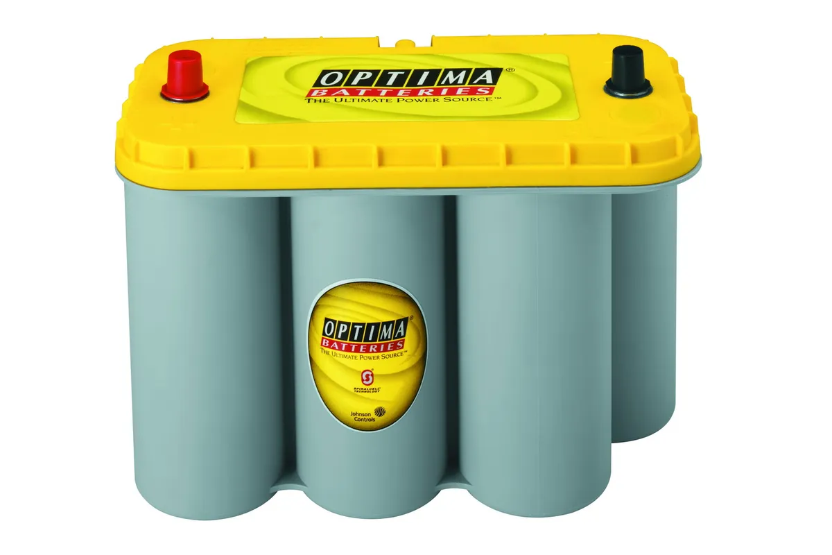 YellowTop® Deep Cycle Battery; UNBOXED; Grp. D31A;Cold Crank Amps 900;Crank Amps 1125;Res. Cap. 155;Ampere Hour 75;Automotive Terminal;L-12 13/16 in.;W-6.5 in.;H-9 3/8 in.; product image