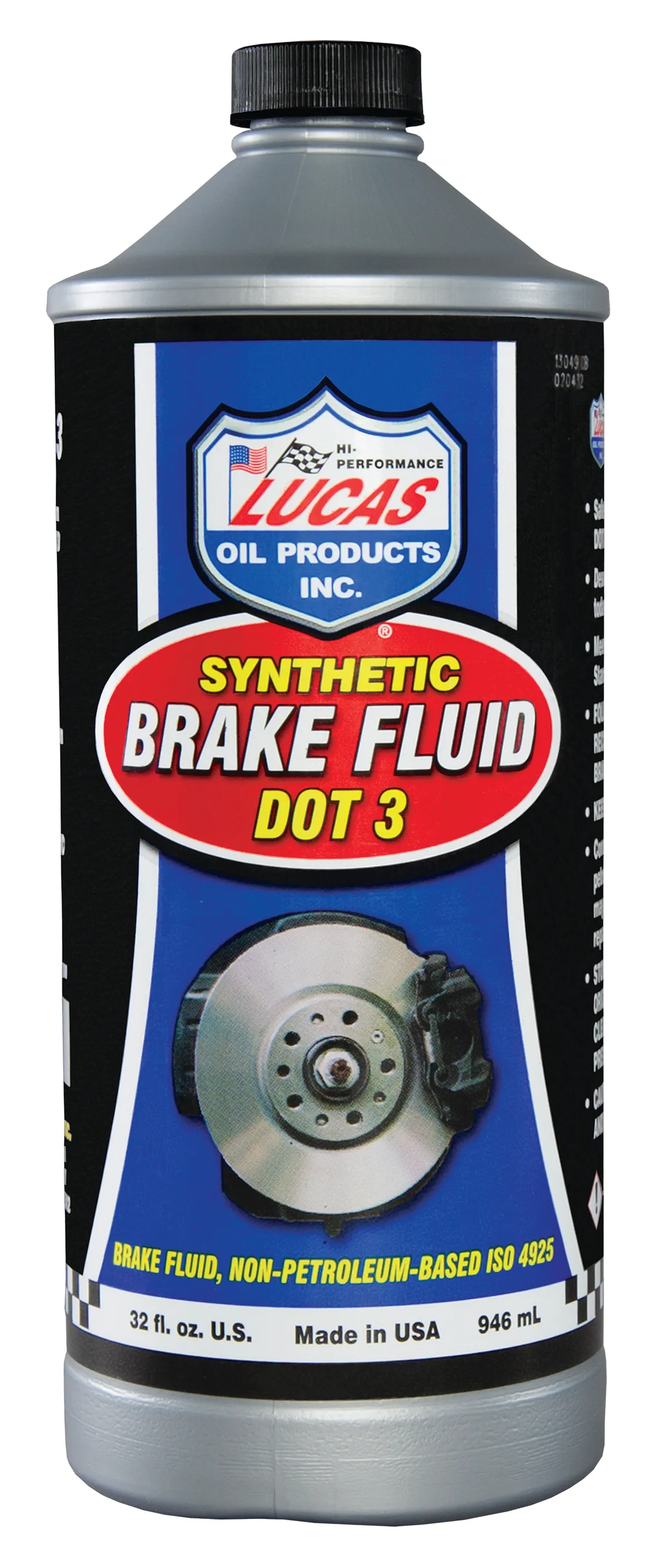 Lucas Oil Products 10826 Lucas DOT 3 Brake Fluid product image