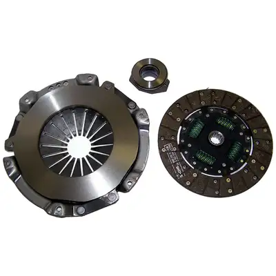 Crown Automotive Jeep Replacement Clutch Kit; Incl. Clutch Disc/Pressure Plate/Clutch Release Bearing; 9.125 in. Disc; 14 Splines; 1 in. Spline Dia.;