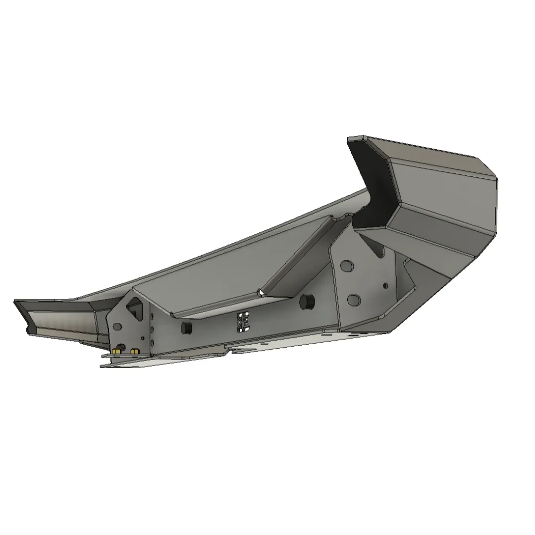 Gauntlet Series Rear Bumper for Jeep JL Wrangler (2018+) product image