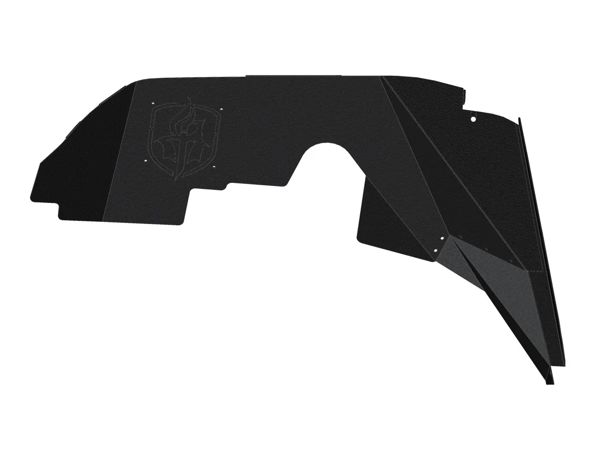 1824 Wrangler/20c Gladiator Stealth Front Fender Liners Texture Black product image