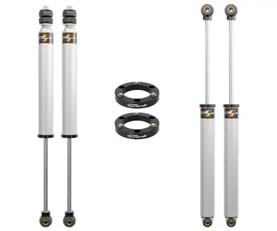 Carli Suspension 03-12 RAM 2500/3500 4x4 Diesel Carli-Spec 2.0 IFP 3 Lift Front Rear Shock Pkg Shock Tower Spacers