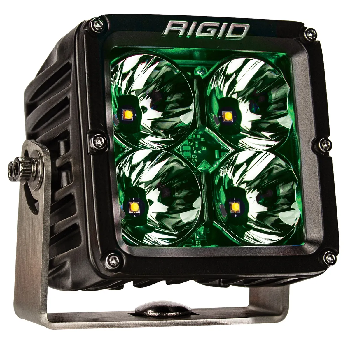 The stylish versatility of the RIGID Radiance lighting family just got better with Radiance+RBGW XL Pod Lights. These pods are featured packed and provide the user with the ability to toggle between eight available backlight options. product image