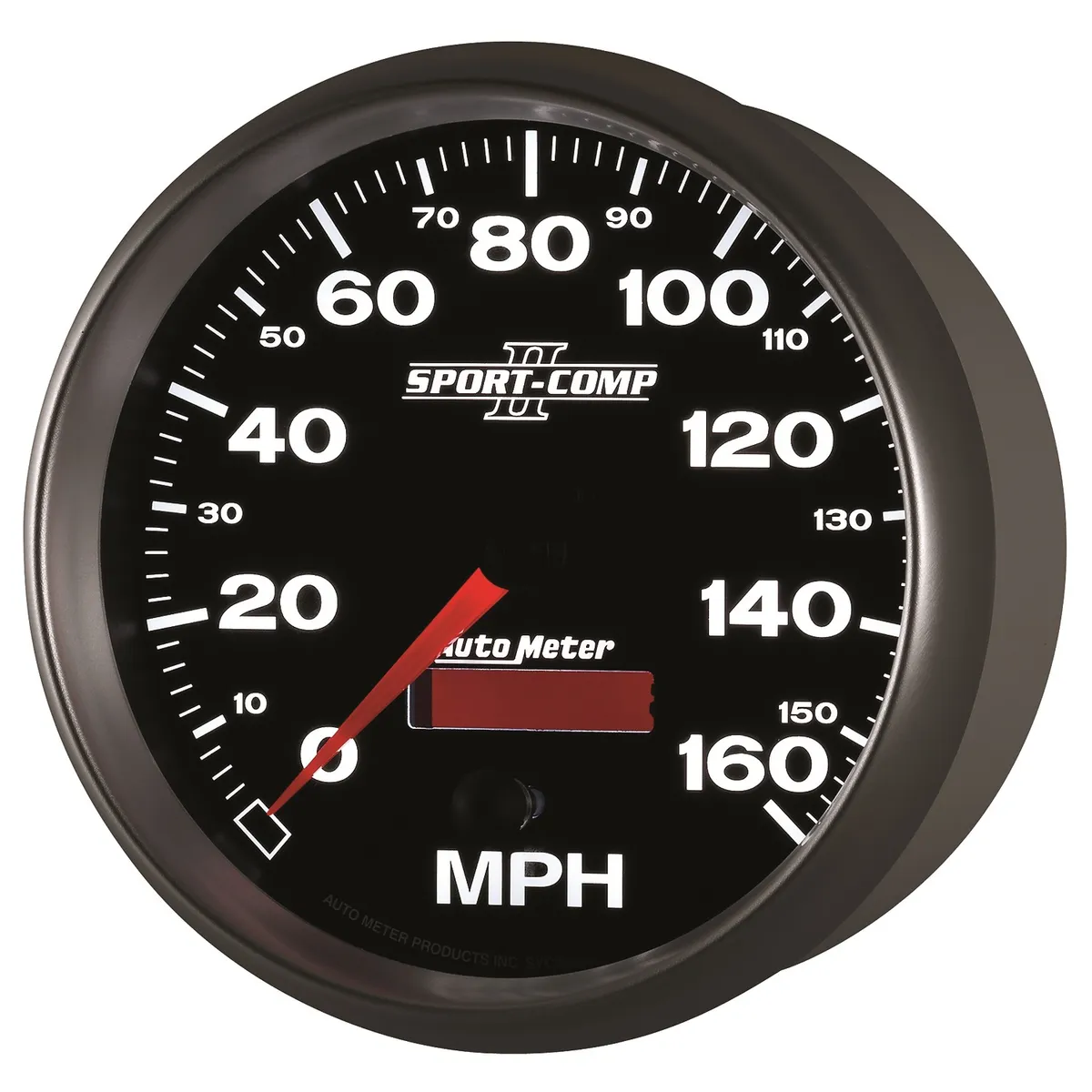 Gauge, Speedometer, 5", 160mph, Elec. Programmable, Sport-Comp II product image