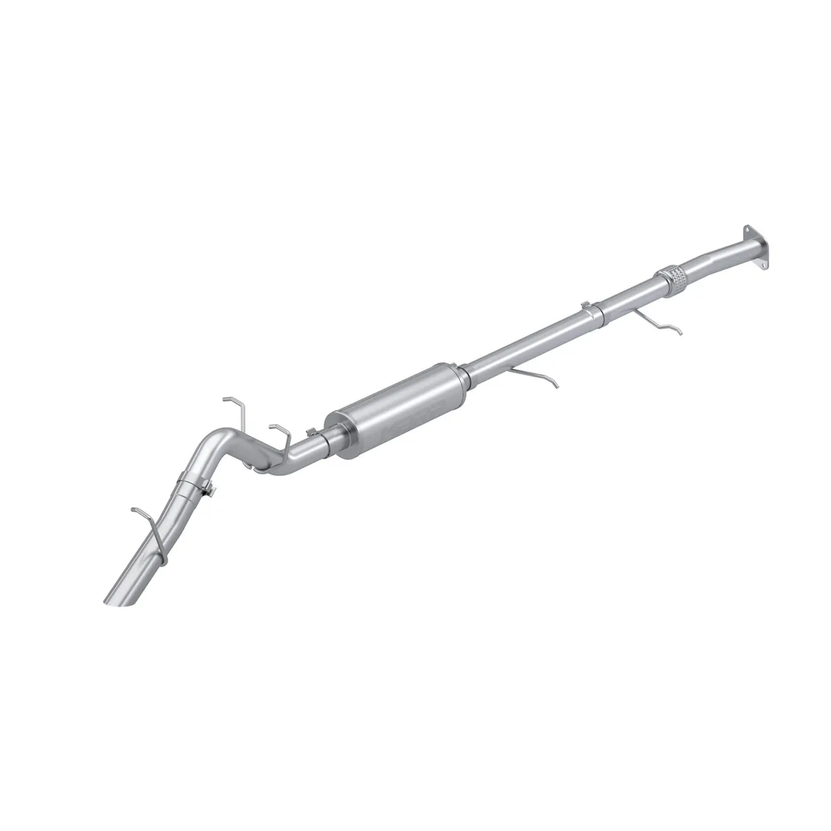 2023-Up Chevrolet/GMC Colorado/Canyon 2.7L Aluminized Steel 3 Inch Cat-Back Exhaust Single High Clearance Rear Exit Armor Lite MBRP product image