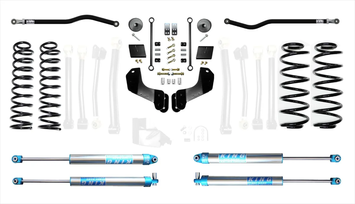 Jeep Wrangler JL 2.5 Heavy Duty Enforcer Overland Lift Stage 4 Plus With EVO Spec King 2.5 Shocks product image