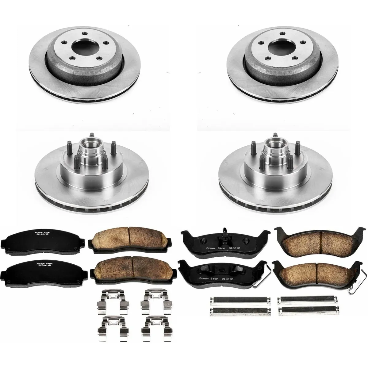 Z17 Direct Replacement Kit: Rotors; Ceramic Pads W/Hardware product image