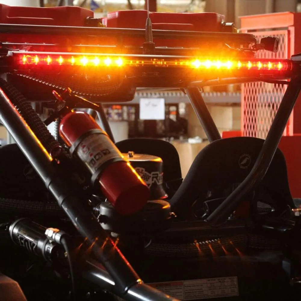 30 Inch Light Bar Solid Amber, Blue Center, Flashing Amber RTL-B Baja Designs product image