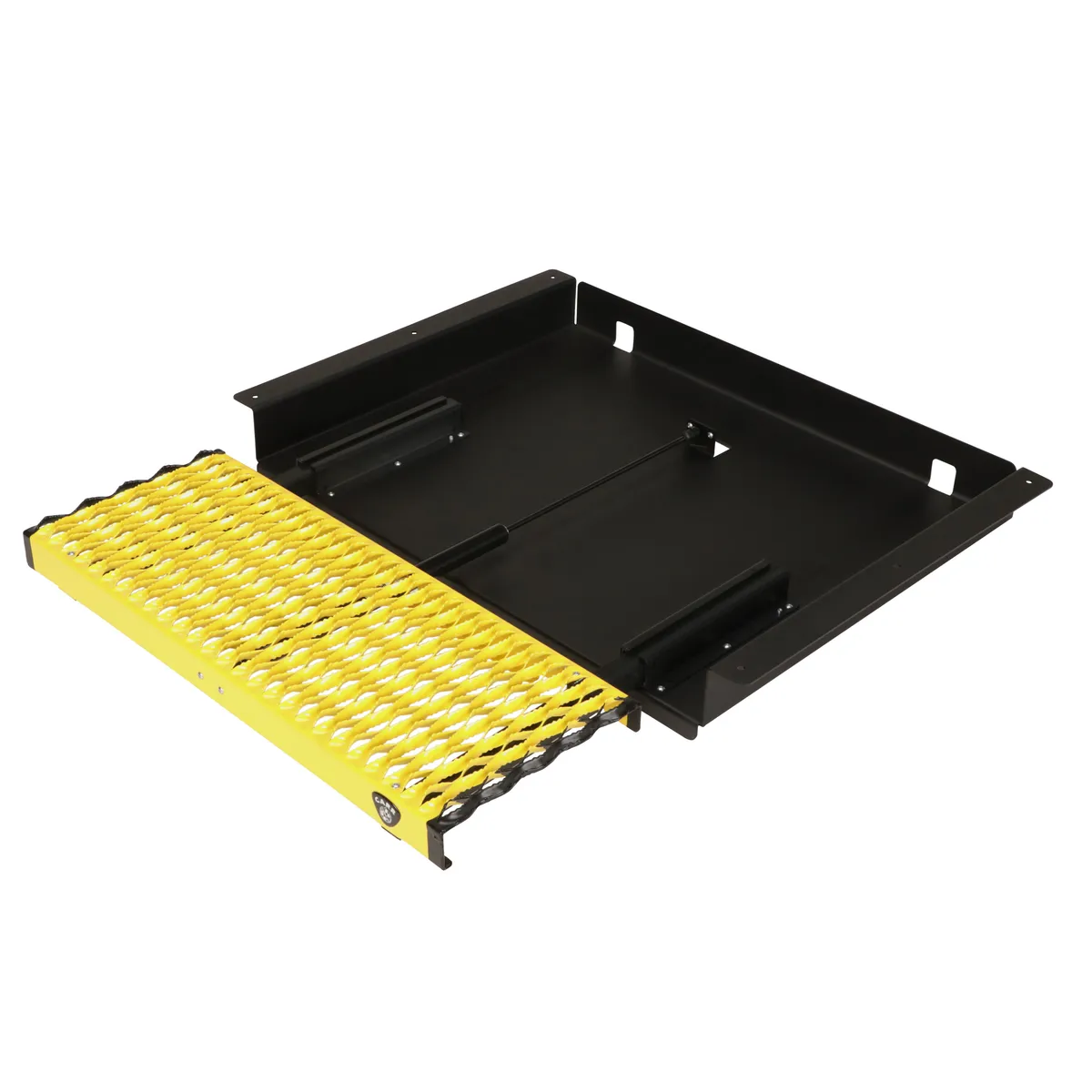 CARR - 501067 - WTS; 31 in. Retractable Step (Undermount,Ext Flat Surf); XP3 Blk /XP7 Sfty Ylw product image