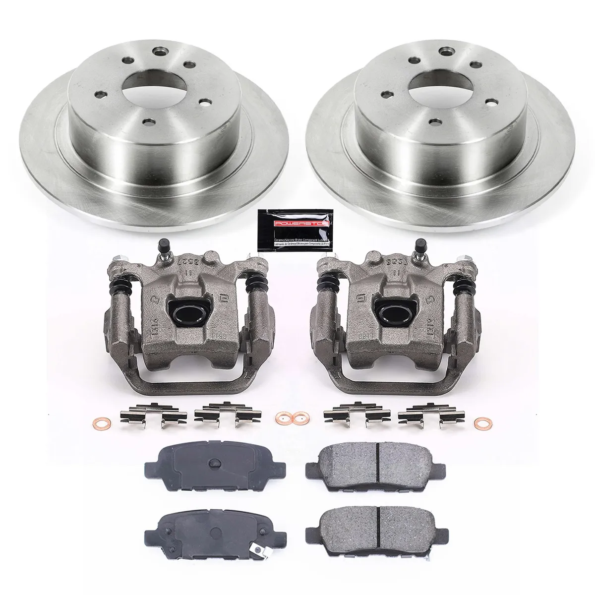 Z17 Direct Replacement Kit: Rotors; Ceramic Pads; Calipers product image
