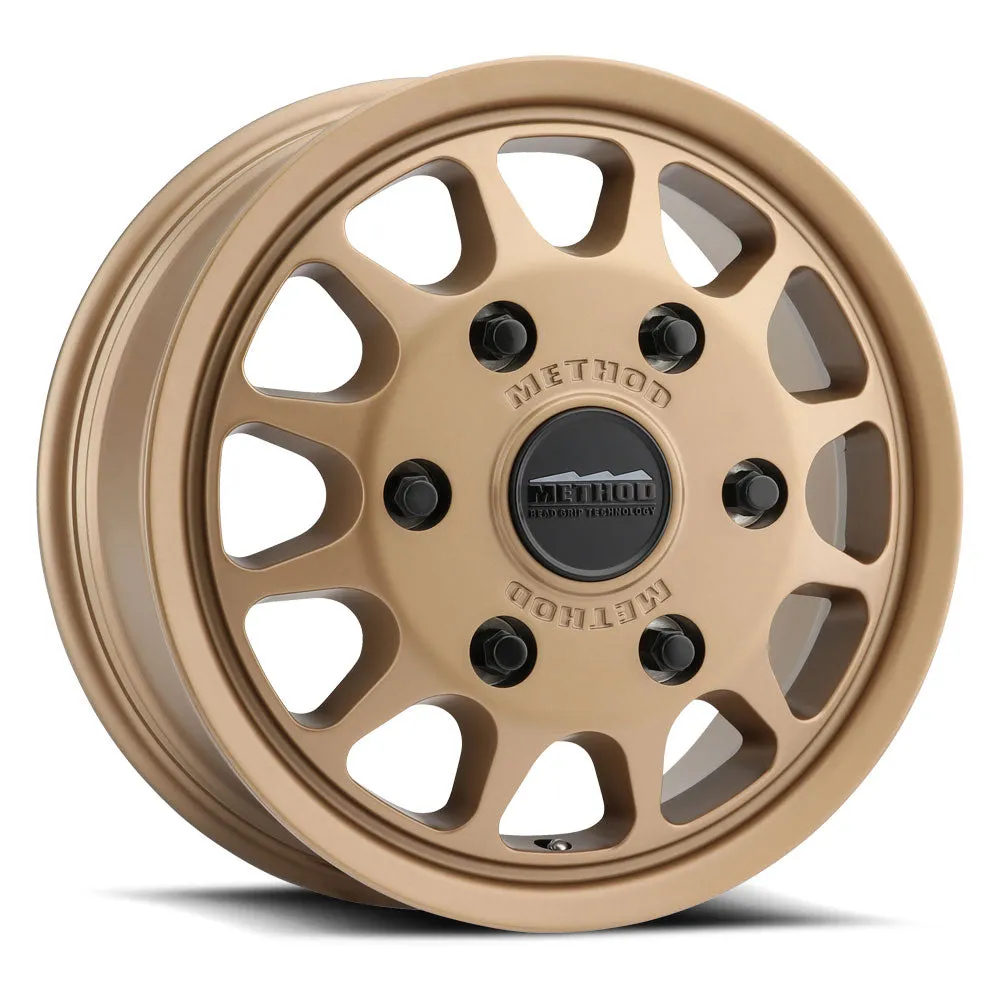 MR703 Bead Grip 17x8.5 0mm Offset 8x170 130.81mm Centerbore Machined - Clear Coat product image