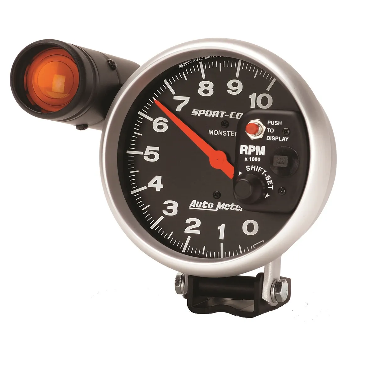 Gauge, Tachometer, 5", 10k RPM, Pedestal w/ ext. Shift-Lite, Sport-Comp product image
