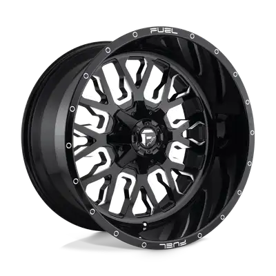 KMC Wheels Stroke 20x9 6x135.006x139.70 Gloss Black Red Tinted Clear 1 mm