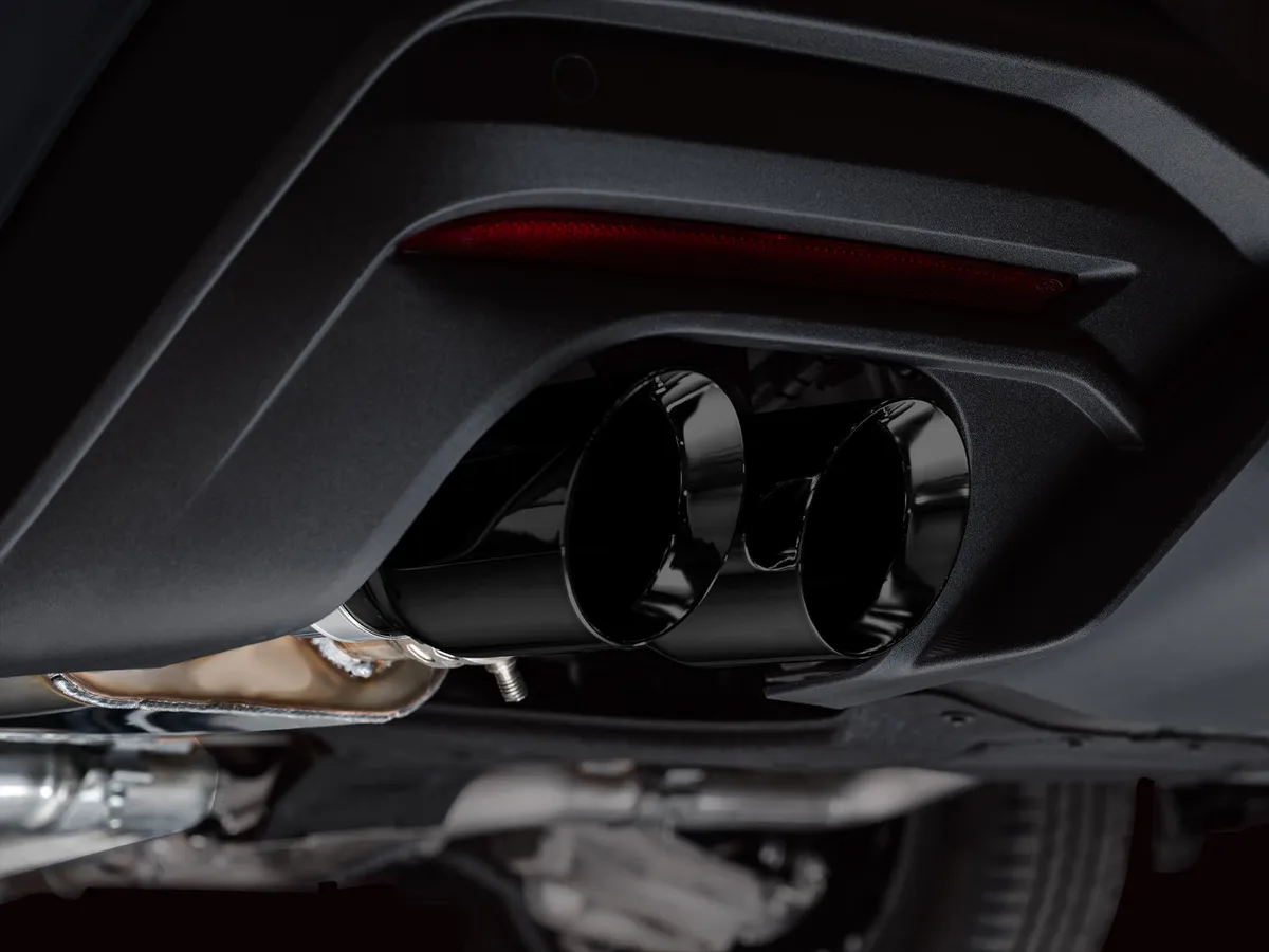 AWE SwitchPath™ Exhaust for S650 Ford Mustang GT Fastback - Quad Chrome Silver Tips product image