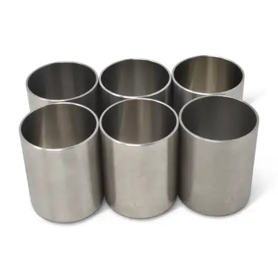 Edelbrock Ferrule. Crimp On. #6. Stainless Steel. 6pcs