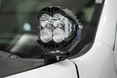 Addictive Desert Designs 21c RAM 1500 Trx Ditch Light Brackets Black