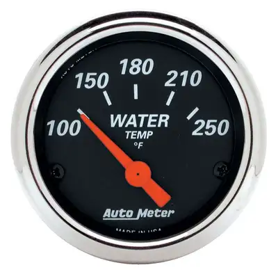 AutoMeter 2-1/16in. Water Temperature; 100-250 f; Designer Black