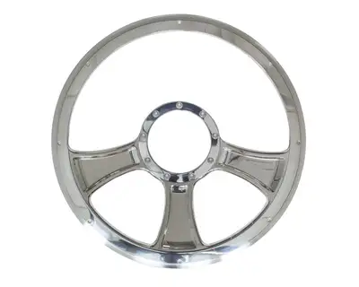 Billet Specialties Chicayne Half Wrap Steering Wheel