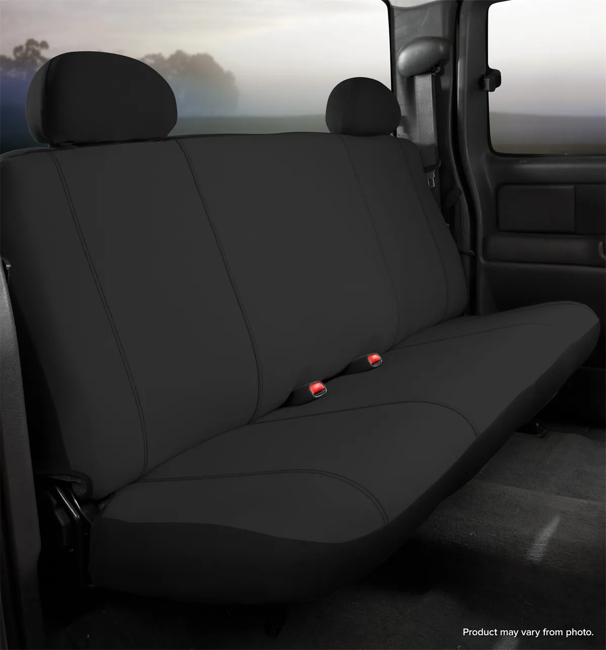 FIA SP87-7 BLACK SP80 Series - Seat Protector Poly-Cotton Custom Fit Front Seat Cover - Black product image