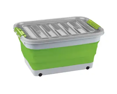 Ironman 4x4 Collapsible Storage Tub with Lid - 30L