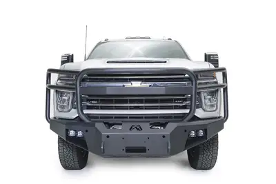 Fab Fours 20c Silverado 2500/3500 HD Premium Front Bumper w/ Full Grill Guard