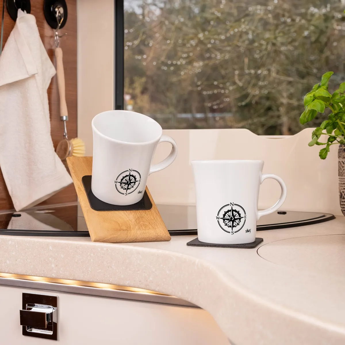 Magnetic porcelain cups TRAVEL LUST product image