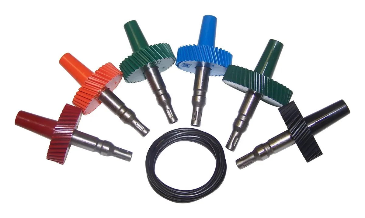 1993-2001 Cherokee XJ with NP231 Transfer Case; Kit includes 6 Gears and 6 O-Rings; Various Ratios. 1993-1995 Wrangler YJ with NP231 Transfer Case; Kit includes 6 Gears and 6 O-Rings; Various Ratios. 1997-2006 Wrangler TJ with NP231 Transfer Case; Kit i product image