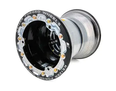Keizer Aluminum Wheels Wheel 1.75spl 10in x 12in 5in BS Bdlk Black
