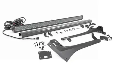 Rough Country Rough Country LED Windshield Light Kit, Spectrum Series - Dual Row - JL/JT