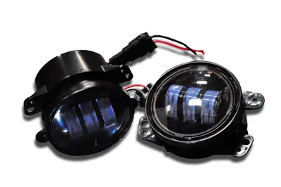 DV8 Offroad 0718 Wrangler 4 Inch LED 30w Replacement Fog Lights