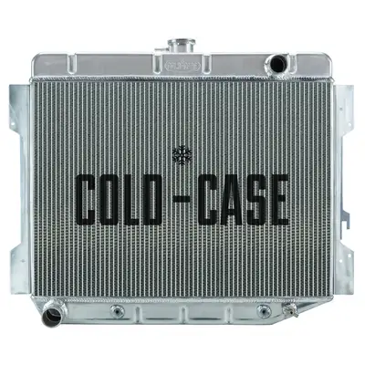 COLD-CASE Radiators 70-74 E Body Challenger Aluminum Performance Radiator AT 17x26 Inch Cold Case Radiators