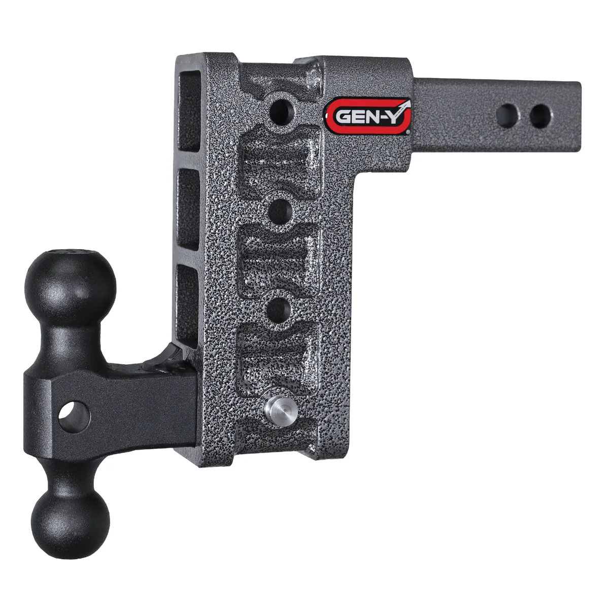 GEN-Y Hitch Mega-Duty 10in Drop Hitch w/ Dual-Ball Mount and Pintle Lock product image