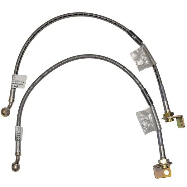 Rancho Jeep TJ Front Brake Lines ( 84-01 XJ Brake Lines ) - Length 21.5" (Sold in Pairs)