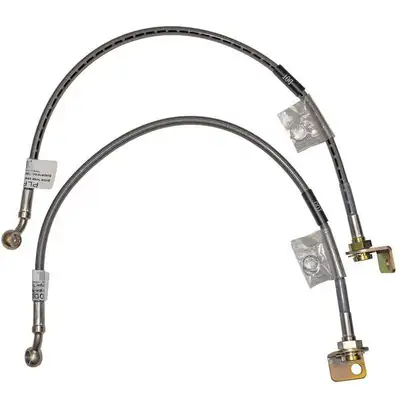 Rancho Jeep TJ Front Brake Lines ( 84-01 XJ Brake Lines ) - Length 21.5" (Sold in Pairs)
