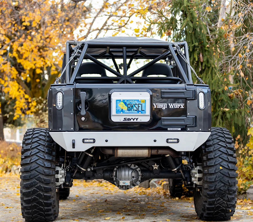 0718 Wrangler Spare Tire Delete Raw product image