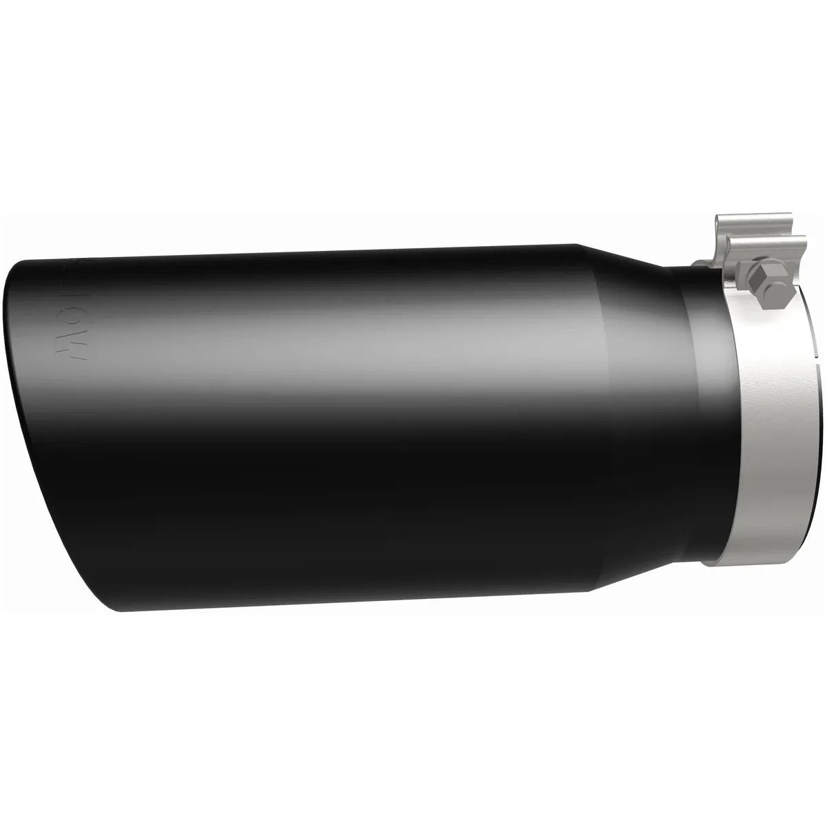 Exhaust Tip 5in Id/6in Od 13in Oal Ss Blk W/Clamp Ea product image
