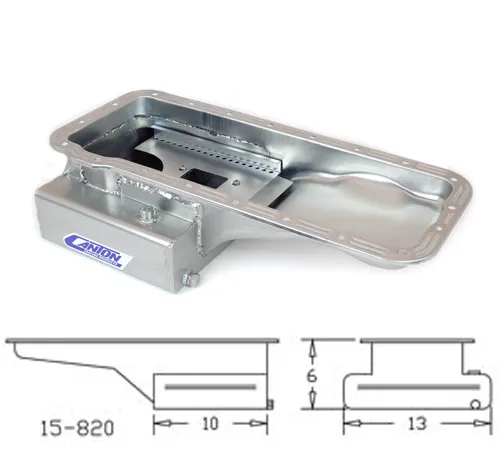 Canton 15-820 Canton 15-820 Oil Pan For Ford 332-428 FE Front T Sump Road Race Pan product image