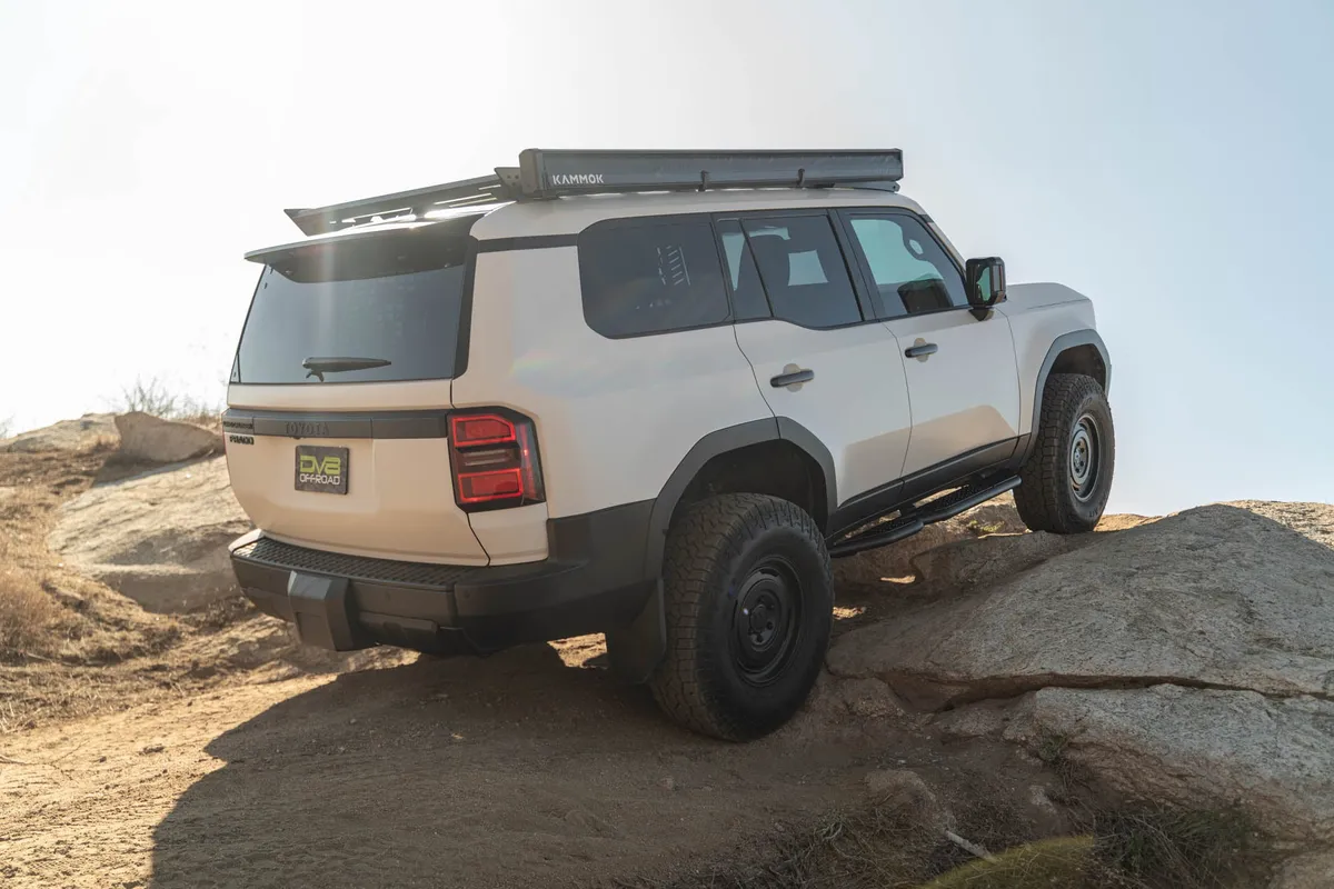 24 Toyota Land Cruiser OE Plus Side Steps Black product image