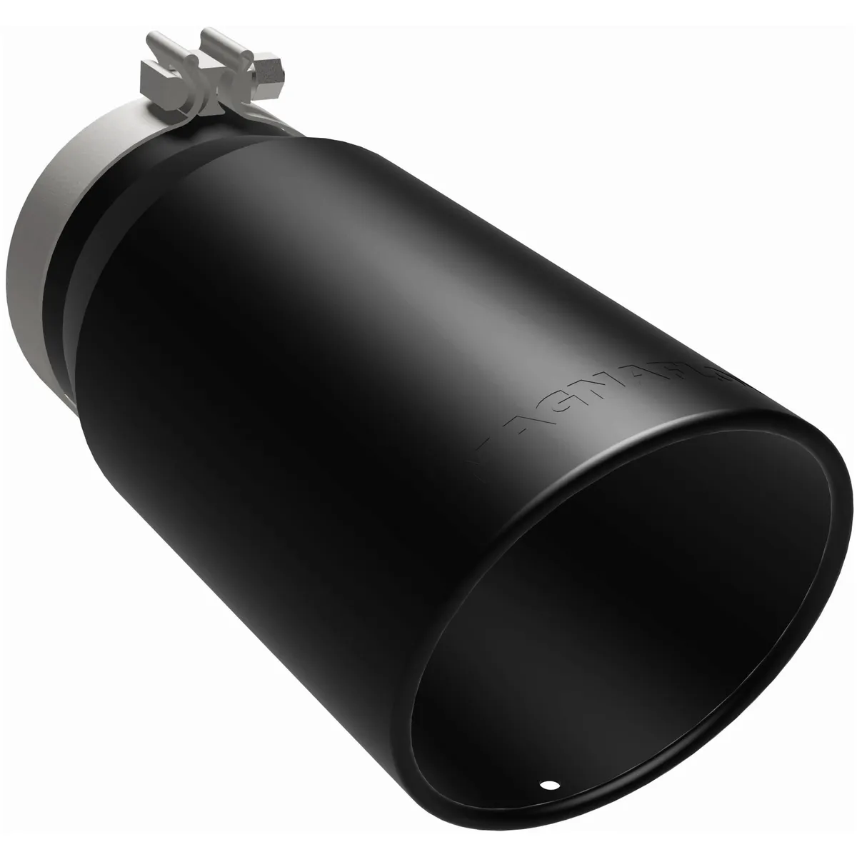 Exhaust Tip 5in Id/6in Od 13in Oal Ss Blk W/Clamp Ea product image