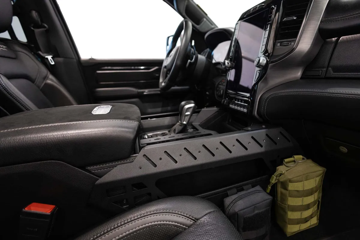 21c RAM 1500 Trx/Rho Center Console Molle Panels & Digitial Device Bridge product image