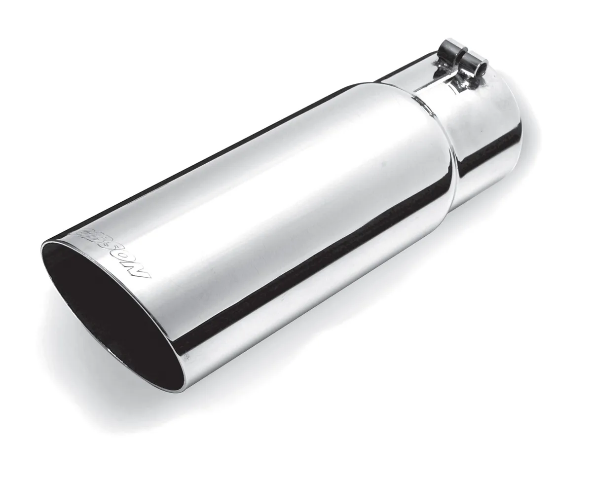Gibson Performance Exhaust 500393 Stainless Steel Tip>Single Wall Angle Tip product image
