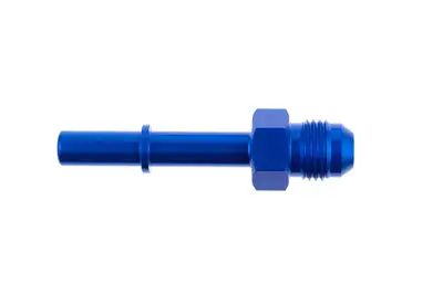 Redhorse Performance 06 an Male to 5/16 Push on EFI Blue